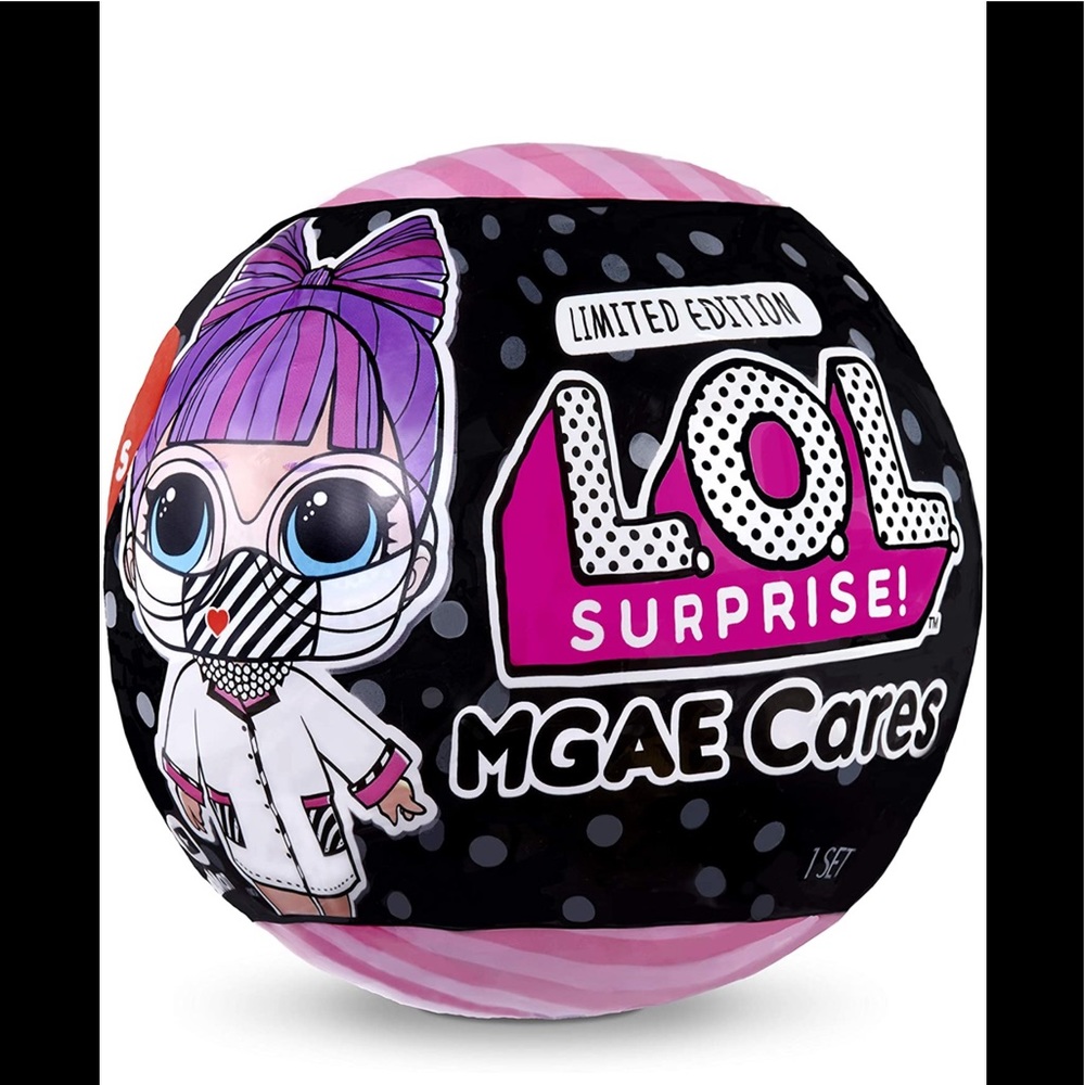 New L.O.L. Surprise! MGAE Cares Limited Edition Frontline Hero with 7 Surprises